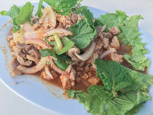 Spicy, Tangy, Delicious Suwanee’s Signature Beef Larb Recipe